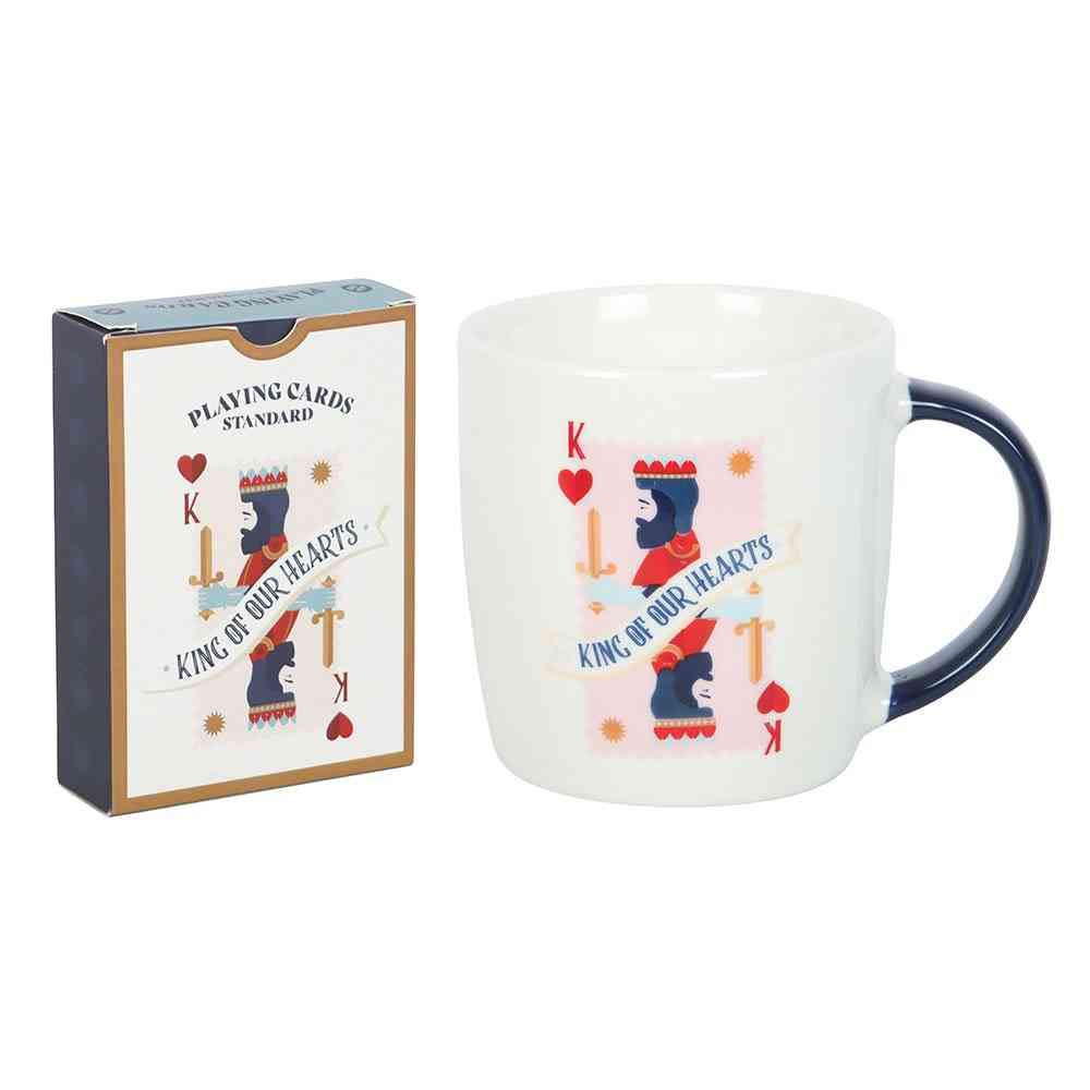 Something Different - King of Our Hearts Mug and Playing Cards Set Tasse - Mehrfarben